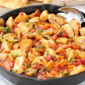 One-Pot Chicken and Vegetable Skillet